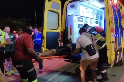 El gendarme estaba en sus días franco cuando sufrió un accidente.