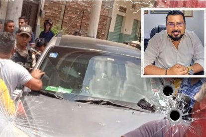 La prenda interior fue arrojada sobre el parabrisas del lado del asiento del  conductor. Utilizaron un arma 9 milímetros.