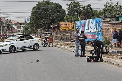 En las calles Velasco Ibarra y Guayas, en el cantón Huaquillas cometieron un asesinato.
