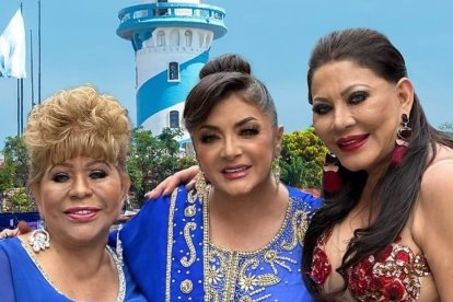 Hilda Murillo, Paulina Tamayo y Jazmín celebran a Guayaquil y el Día del Pasillo Ecuatoriano.