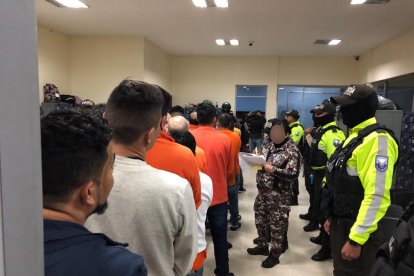 Los reos fueron trasladados de una cárcel a otra la madrugada del viernes 29 de septiembre de 2023.