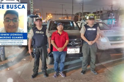 El doctor Edwin Leónidas Moreno Guambo fue hallado descalzo y en un sector montañoso del noroeste de Guayaquil.