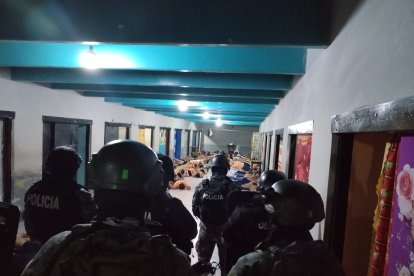 La intervención se desarrolló en el pabellón 4 del centro de privación de libertad.