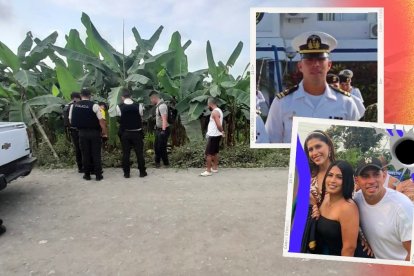 Estas son tres de las personas halladas sin vida en el cantón La Troncal. Fueron baleados.