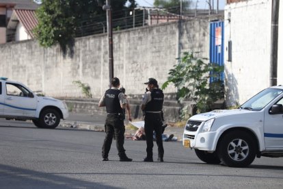Los cadáveres estaban en la cooperativa Luz del Guayas.