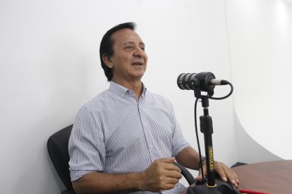 Walter Ruiz Jaén, narrador deportivo de Radio Diblu.