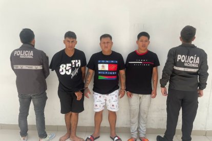 Los detenidos fueron procesados por el delito de armas de fuego, municiones y explosivos no autorizados.