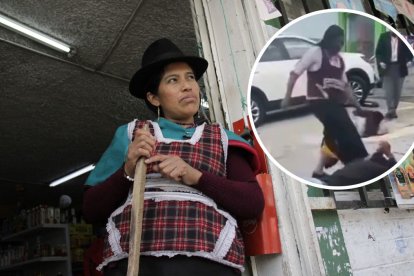 A la mujer no le tiembla la mano para agarrar a un delincuente y darle su merecido.