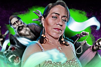 La mujer tiene encuentros paranormales desde los 9 años.