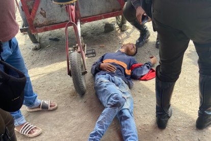 Marcos Andrés Meneses Cedeño, de 23 años, fue asesinado a tiros la mañana de ayer.