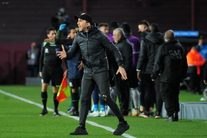 Luis Zubeldía resaltó el trabajo de sus jugadores para acceder a la final de la Copa Sudamericana