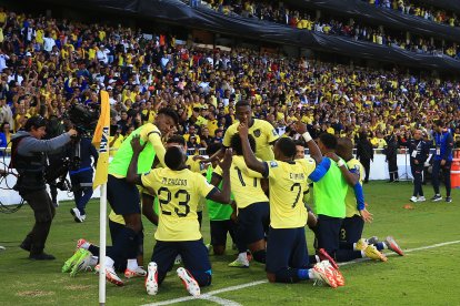 La selección de Ecuador suma 3 puntos en las eliminatorias mundialistas.