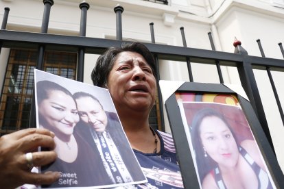 María Quishpe, madre de la víctima, se endeudó con cinco mil dólares para ayudar a su hija a cumplir el sueño americano.