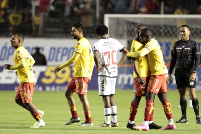 Aucas le ganó a Barcelona.