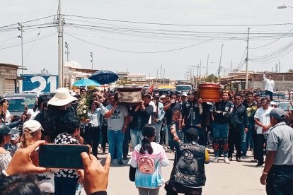 El domingo, 8 de octubre, sepultaron a la pareja de esposos, Víctor Bohórquez Crespín y Mariela Yagual de la A.