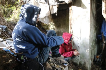Algunas personas que viven en estos lugares aseguran que no son delincuentes, sino recicladores.