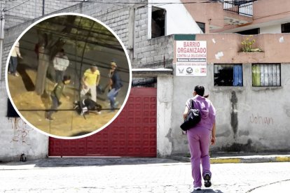 Las alarmas comunitarias y los letreros sirven para advertir a los delincuentes que no deben meterse en el barrio o los garrotean.
