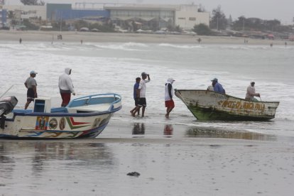 La Plazoleta del Cantón Playas, cuyo resultado dejó dos personas muertas y dos heridas.