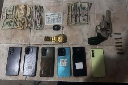 Estas fueron las evidencias que la Policía les encontró a los implicados.