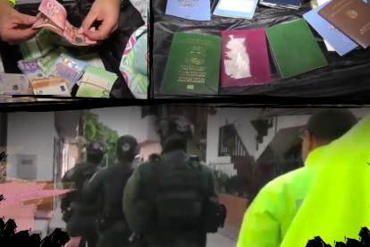 La red internacional de tráfico de personas fue desmantelada por autoridades colombianas y de Estados Unidos.