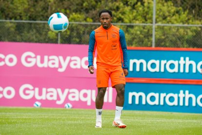 John Yeboah podría debutar con la selección de Ecuador en el choque contra Colombia.