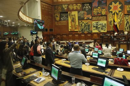 El partido de la Revolución Ciudadana es el bloque más grande en la Asamblea Nacional.
