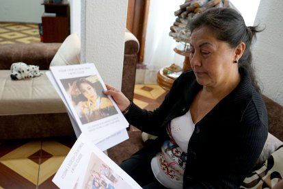 Jenny Márquez, madre de la víctima, recuerda en fotos cómo era su hija. Ella era muy carismática.