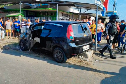 En el sitio, los agentes recogieron nueve indicios balísticos de fusil.