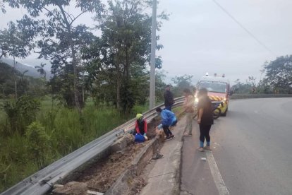 Un motociclista murió tras una aparente mala maniobra.