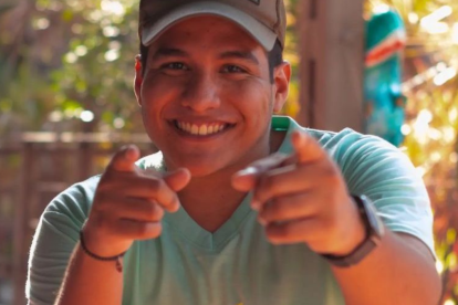 Juan Sebastián Ortega tiene 23 años y es abogado.