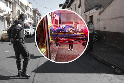 Luego del ataque, dos personas terminaron heridas y se recuperan en el hospital con custodia policial.