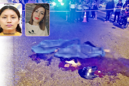 En Machala investigan la causa del siniestro de tránsito que dejó dos víctimas.