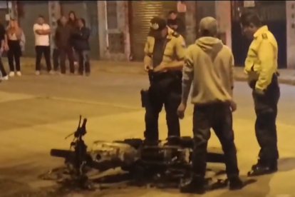 Vecinos tomaron justicia por mano propia.