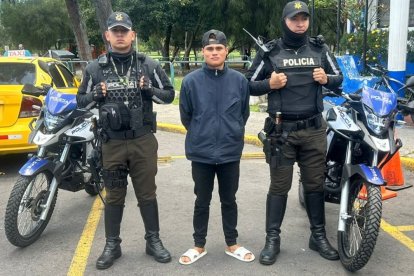 El sujeto tiene historial delictivo por tráfico de droga.