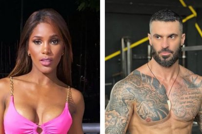 Normandy Ayoví y César Veiga, participantes del reality del canal de cerro que  dieron rienda suelta a la pasión.