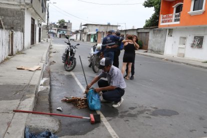 Dolor entre los familiares de la víctima.