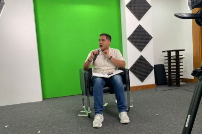 Juan Ortega fue el quinto participante del reality Lengua y Bola.