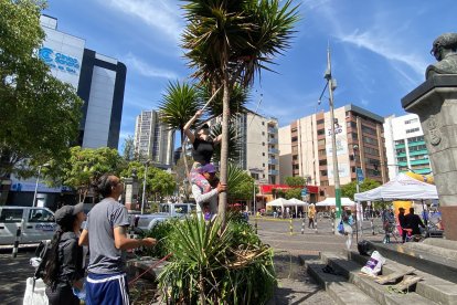 Hubo personas que incluso arriesgaron su integridad para mejorar el aspecto del sector.