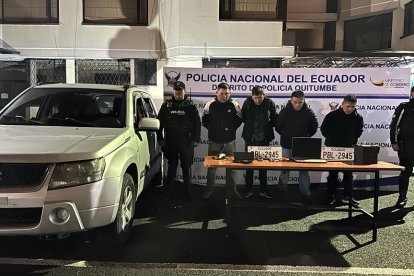 Los sujetos solían robar en los barrios del sur capitalino.