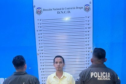 Christian Javier Suárez Culcay fue detenido en Santo Domingo.