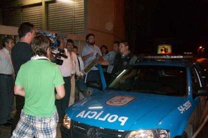 Por las puras... La policía de Río de Janeiro llegaba y se llevaba los cartones, no pasaba nada para ellos.