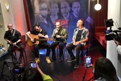 Los integrantes de la banda ya están en ensayos para las presentaciones.