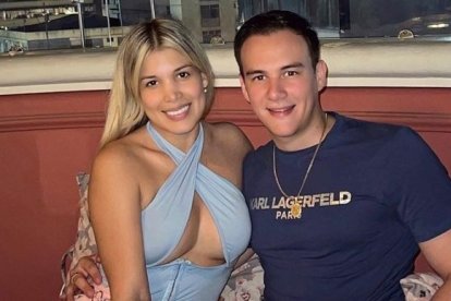 Mafer Pérez y su novio Robert Vélez están comprometidos.