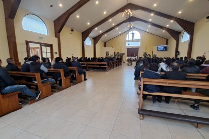 El velorio de Luis Vega se hizo este 26 de octubre, a un día de su crimen luego de un robo.