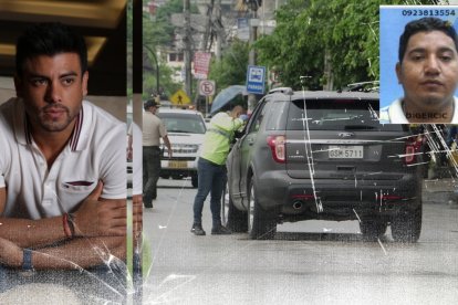 En este vehículo se movilizaba Efraín Ruales, cuando fue abordado por sus verdugos.  Choclo fue declarado inocente.