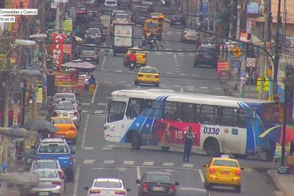 La ATM indicó que ya se encuentran agentes de tránsito para evitar el caos vehicular por el apagón de los semáforos.