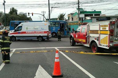 Los buses ocupan el quinto lugar entre siete en provocar accidentes.