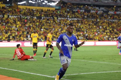 Miller Bolaños no entrena con Emelec por una lesión.