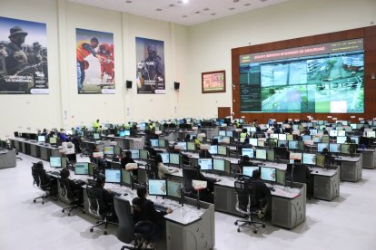 Más de 3.000 funcionarios trabajarán en el monitoreo de las cámaras de vigilancia habilitadas a escala nacional.