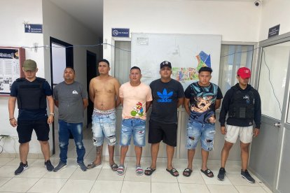 Los detenidos no tienen antecedentes penales, pero pertenecerían a bandas criminales.